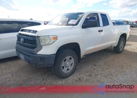 2014 Toyota Tundra Sr 5.7L V8 из США, поврежденный, VIN 5TFUW5F18EX395816